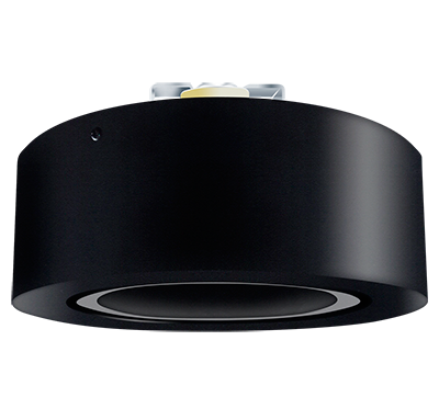 [2141.13] Tondo Semi Embutido Exterior Led AR111 GU10 h.50mm Negro Texturado