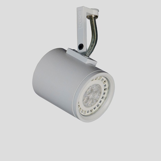 [CATUGUCBT50] Tuba Cabezal Corto Led PAR16 GU10 h.80mm Blanco Texturado