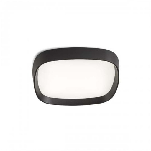 [VK-IMAGE-NG-24W-3000k 220v-120°-220v -DIM] Image Plafon Cuadrado 32Cm Led 24W 3000k Ip20 220v Dimerizable Negro