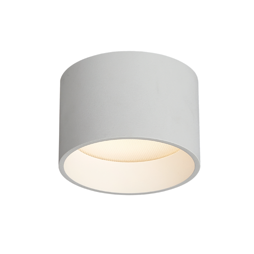 [VK-SAUBER-BL-15W-3000k 220v] Sauber Plafon Monovolumen Circular 11Cm Led 15W 3000k Ip44 220v Blanco 