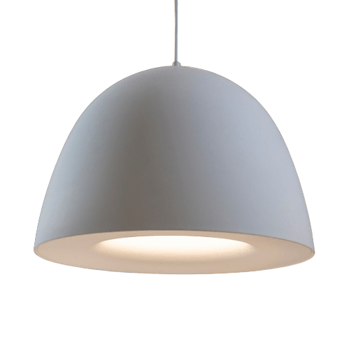 [VK-MESON-BL] Meson Colgante 1 Luz E27 Ip20 Di.600mm Blanco