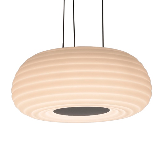 [VK-AUSTER-S-BL-40W-3000k 220v DIM] Auster Colgante PVC 45Cm Led 40W 3000k 220v Ip20 Dimerizable Blanco 