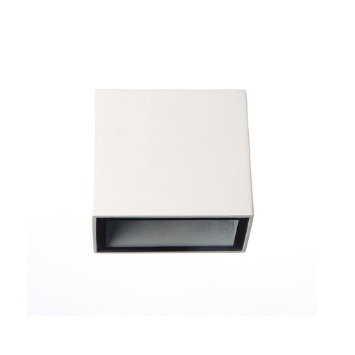 [VK-MINT-BL-3000] Mint Aplique de Pared Cuadrado Unidireccional Led 3W 3000k 220v Ip40 Blanco