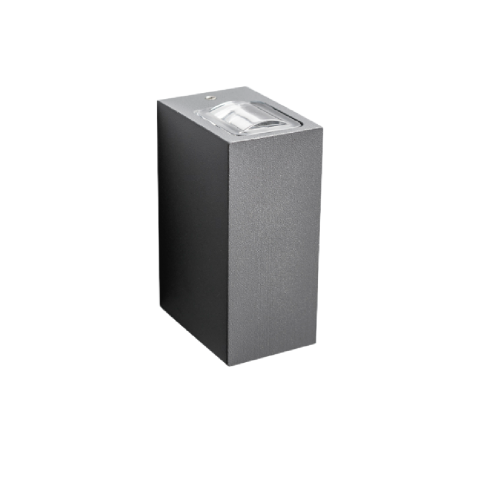 [VK-SIL-L-GR-3000] Sil Aplique Exterior Led 3W 3000k 3,5º 220v Ip54 Gris 