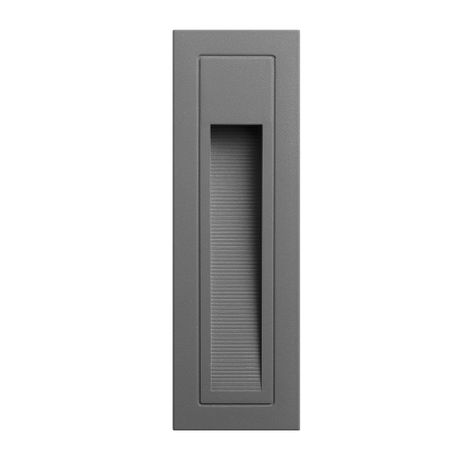 [VK-BRISA V-GR-3W-3000] Brisa V Embutido Exterior Vertical Led 3W 3000K 220v Ip54 Gris