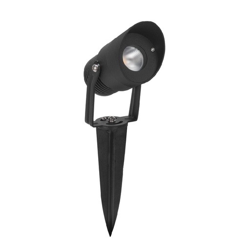 [VK-SPOT-K10 PRO-B-2700-15° 220V] K10 Pro Spot C/Jabalina Led 10W 15º 2700K 220v Ip65 Negro