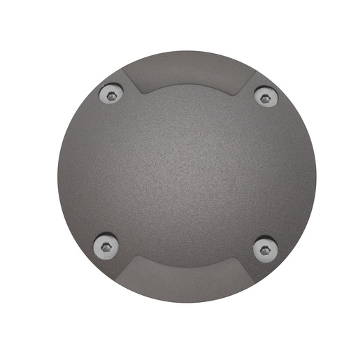 [VK-TASH-2-2700K] Tash 2 Embutido de Piso Exterior Redondo 2 Salidas Led 1,5W 2700k 24v Ip67 Grafito 