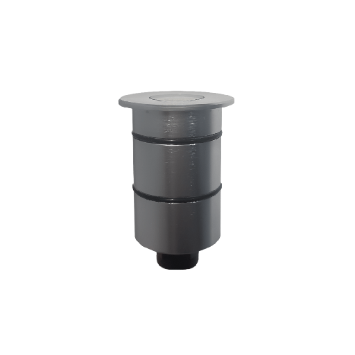 [SCL-TOP3-AL-3000] Top 3 Embutido de Piso Exterior Led 3W 3000K 220V Ip65 45mm Acero