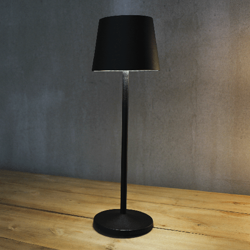 [VK-CINNI-2.2W-DIM-NG] Cinni Lampara De Mesa Exterior Led 2,2W 2700-4000k Ip65 Dimerizable Batery Negro