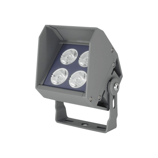 [VK-SPUN Q10-12W-DIM-3000K-3°-220V] Spun Q Bañador Exterior Led 12W 3º 3000k 220V Ip66 DIM PWM Gris Oscuro