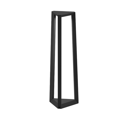 [VK-TRIONG 35-NG-12W-3000K-120°-220V] Triong Farol Exterior Piso Led 12W 3000K 120º 220V Ip65 350mm Negro