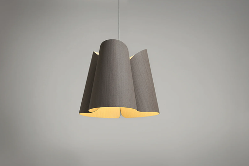 [JULIETA 70 WEN] Julieta 70 Colgante Madera Reconstituida Di.70cm E27 Wenge