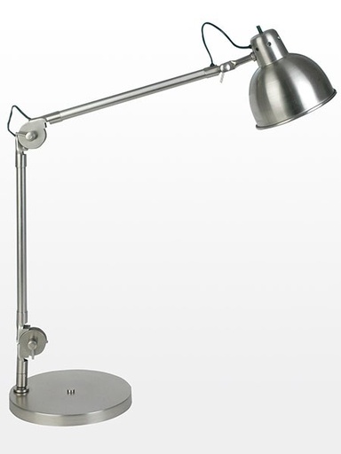 [350 PL] Lampara Escritorio Grande c/2 Mov. E27 Platil