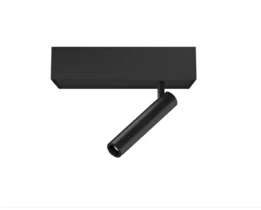 [02.AA83.1258.06] Wipi Plafon 1 Cabezal Led Cob 3W 2700K 26º Dim TRIAC Negro Texturado