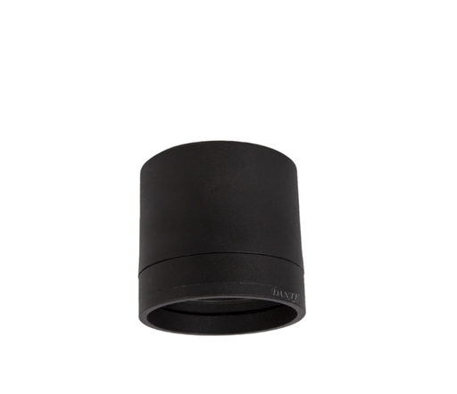 [02.AA63.3111.06] Coco Plafon Cilindrico GU10 AR111 ø122x126mm C/Tapaboca Negro/Negro