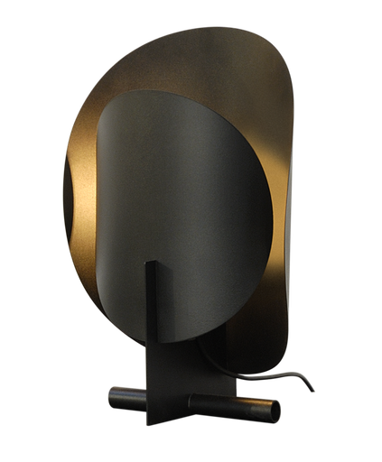 [MAGNOLIA MD.NG] Magnolia MD Lampara de Mesa Metalica Di.38cm H.25cm E27 Negro