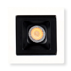[MXB1-930-18-RB-MW] Runner X Pro Embutido Led 2w CRI90 3000K 18º UGR19 Dim Triac Blanco/Negro