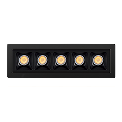 [MXB5-930-24-RB-MB] Runner X Pro Embutido Led 10w CRI90 3000K 24º UGR19 Dim Triac Negro/Negro