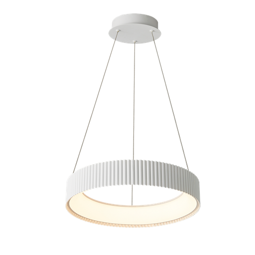 [ZUMO-CM BL] Zumo M Colgante Circular Di.47cm Led 35W 3000K Dimerizable Blanco