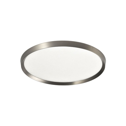 [VK-NEBULA-28W-DIM-GR-3000-6000K-220V] Nebula Plafon Circular 40Cm Led 28W 3000-6000k Ip20 220v Dimerizable C/Ctrol Remoto incluido Gris