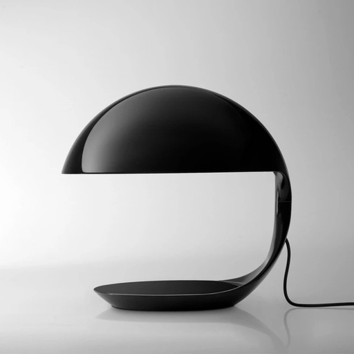 [VK-S50-NG-E27-220V] S50 Lampara de Mesa 1 Luz E27 Ip20 220v Di.420x390mm PC Negro