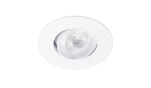 [929002655401] Empotrable Philips Movil Led 6,2w 2700k 36º Di.9cm Ip20 Blanco