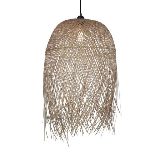 [6043] Cloe Colgante Bamboo 1 Luz E27 Ip20 220v Di.45xh.60cm Natural