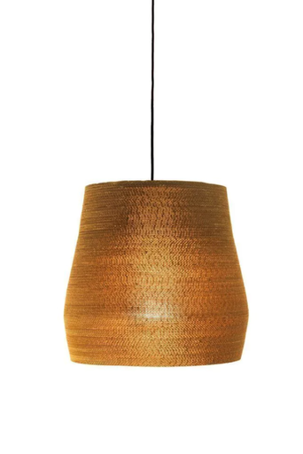 [C43E] Cono Espejado Colgante Di.43cm Carton Corrugado Prensado 