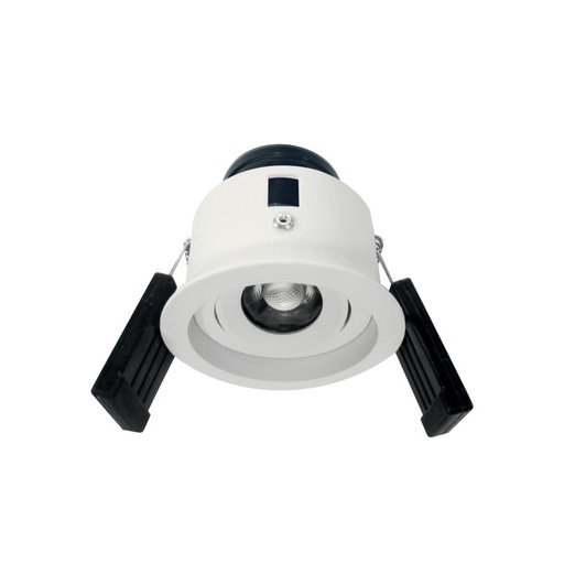 [06.71.3211.03] Fedro Small R Recedido Embutido 7W 2700K 28º IP20 Dim TRIAC Blanco Texturado