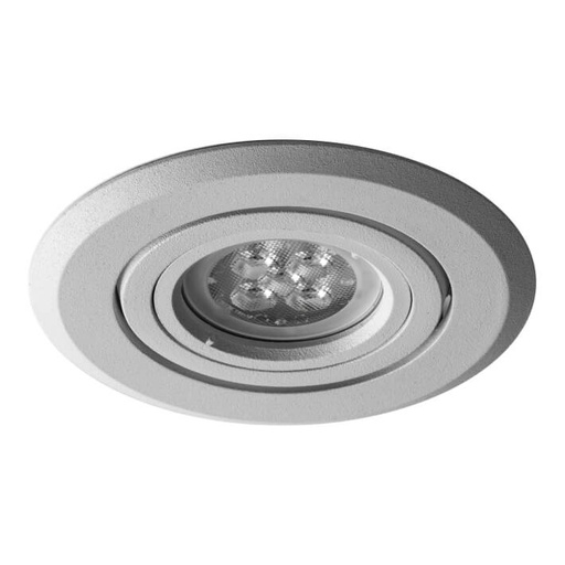 [06.63.9305.03] Cadio R Embutido Basculante 20º PAR16 GU10 IP20 Blanco Texturado