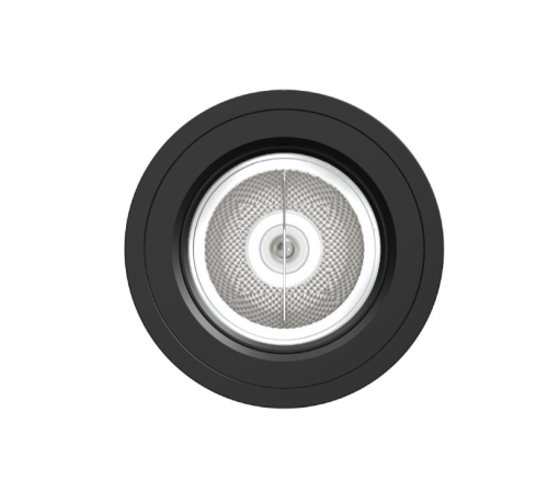 [06.66.2405.05] Aster-R 2.0 Embutido Antideslumbrante Negro AR111 GU10 IP20 Negro Mate