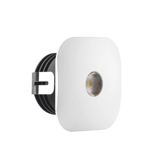 [06.58.0220.02] Attis-C Embutido Led 3W 3000K 30º IP20 Blanco Mate