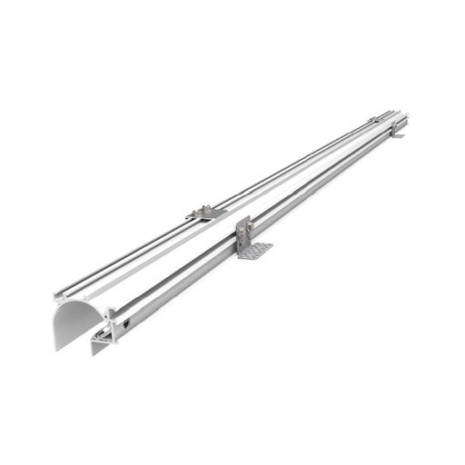 [04.AA74.1221.0000.03] Abo Uni Custom Perfil de Embutir Led 10,5W 2700K IP20 24V Blanco Texturado x Metro