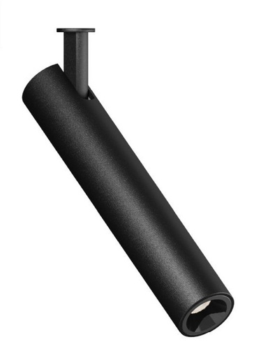 [07.AA83.0120.06] Wipi Cabezal Cilindro Led 3W 3000K 38º IP20 Dim TRIAC Negro Texturado