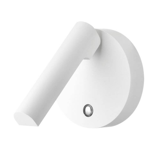 [03.93.0010.03] Flesi Aplique Pared Movil Led 4,2W 3000K IP20 3 Intensidades Blanco Texturado