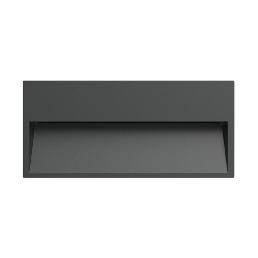 [16.AA68.5011.09] Aleo Rec Embutido Pared Exterior Led 20W 3000K 142º IP65 220V Gris Grafito