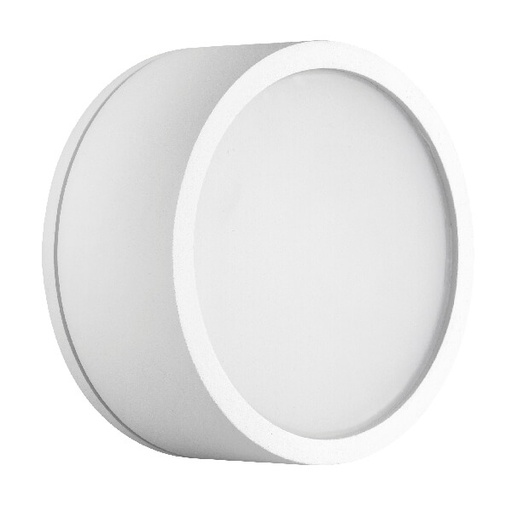 [10.27.0130.03] Berilo R Aplique Pared Exterior Led 8W 3000K IP54 Blanco Texturado