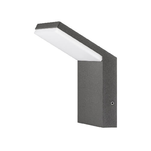 [13.74.0010.09] Nile Aplique Pared Exterior Led 9W 3000K IP54 Gris Grafito