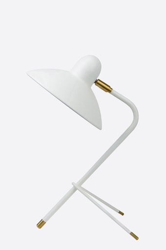 [17E-H1 BL] Julia Lampara de Mesa Tripode C/Campana E27 Blanco