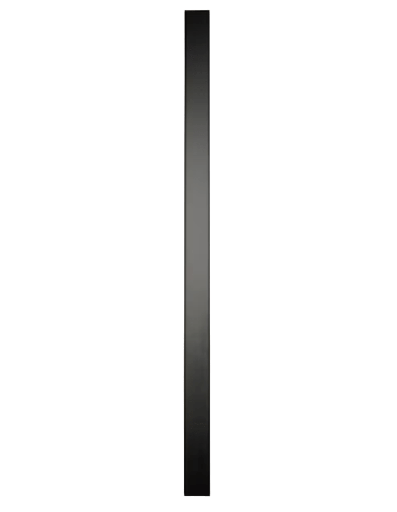 [TK04-03] Tokio Aplique Asimetrico Largo.95Cm Led 12.6W 3000k Negro Semimate